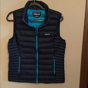 Patagonia Dark Blue Quilted Vest